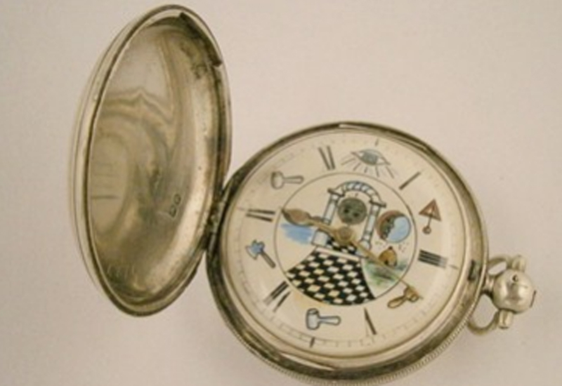 Masonic pocket watch